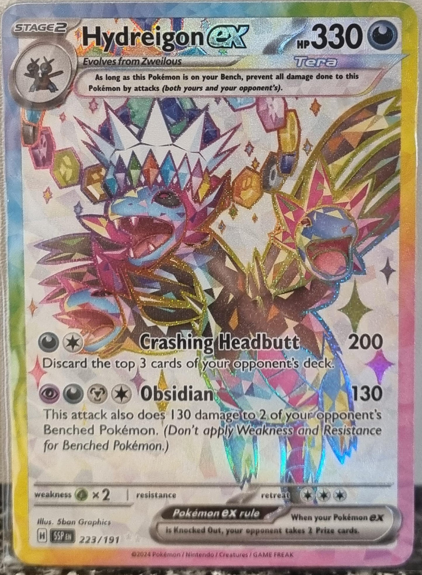 Hydreigon ex - Surging Sparks (Ultra Rare) [SSP-223]