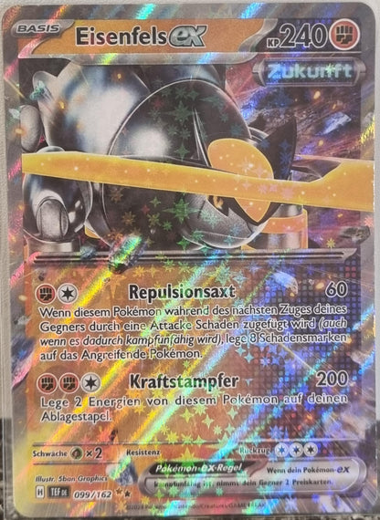 Iron Boulder ex - Temporal Forces (Double Rare) [TEF-099]