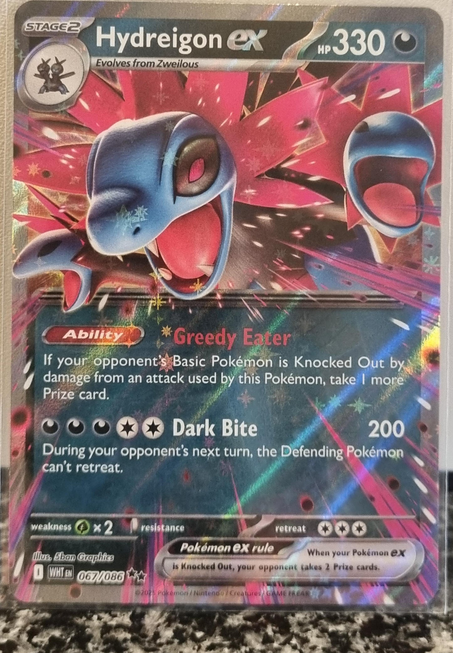 Hydreigon ex - White Flare (Double Rare) [WHT-067]