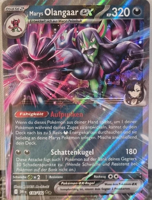 Marnie's Grimmsnarl ex - Destined Rivals (Double Rare) [DRI-136]