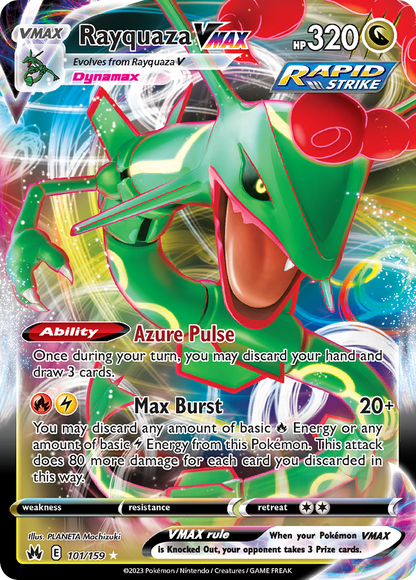 Rayquaza VMAX - Crown Zenith (Ultra Rare) [CRZ-101]