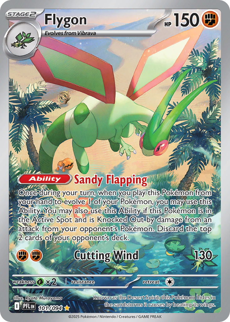 Flygon - Phantasmal Flames (Illustration Rare) [PFL-101]