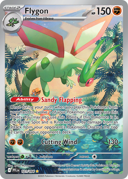 Flygon - Phantasmal Flames (Illustration Rare) [PFL-101]