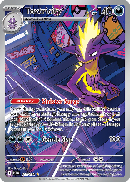 Toxtricity - Phantasmal Flames (Illustration Rare) [PFL-103]