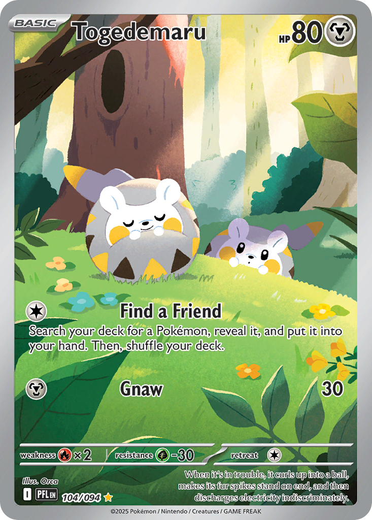 Togedemaru - Phantasmal Flames (Illustration Rare) [PFL-104]