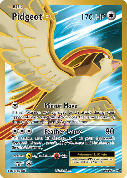 Pidgeot EX - Evolutions (Ultra Rare) [EVO-104]