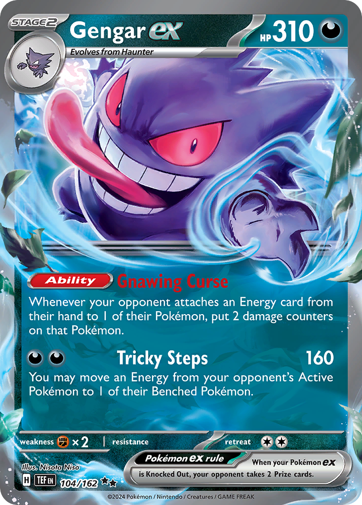 Gengar ex - Temporal Forces (Double Rare) [TEF-104]