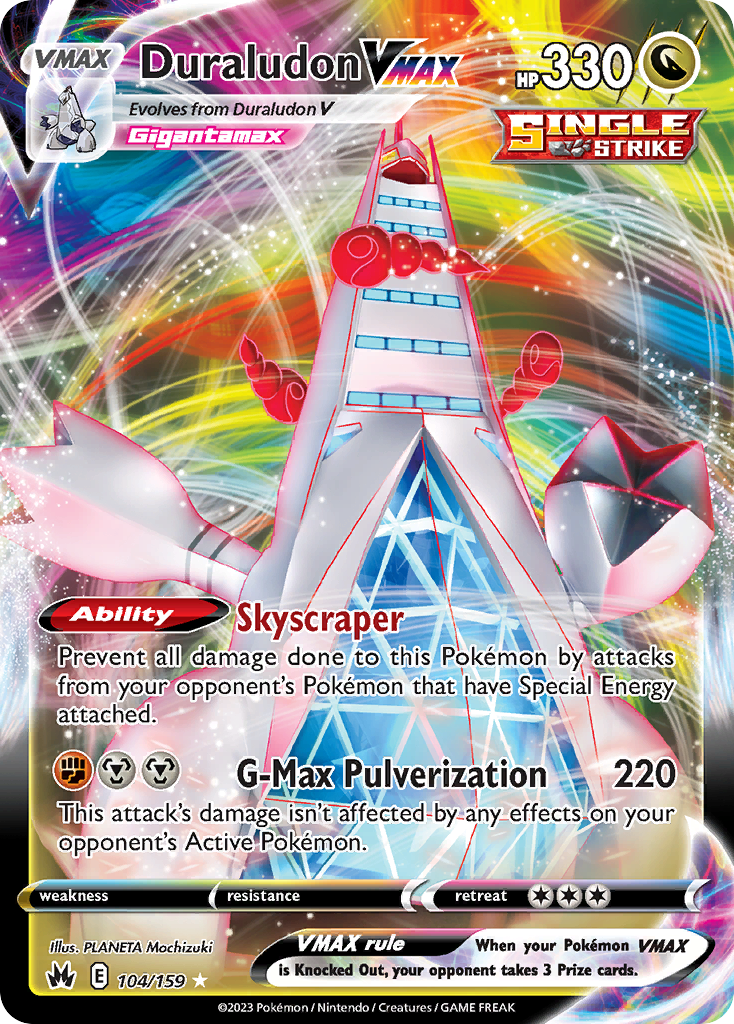 Duraludon VMAX - Crown Zenith (Ultra Rare) [CRZ-104]