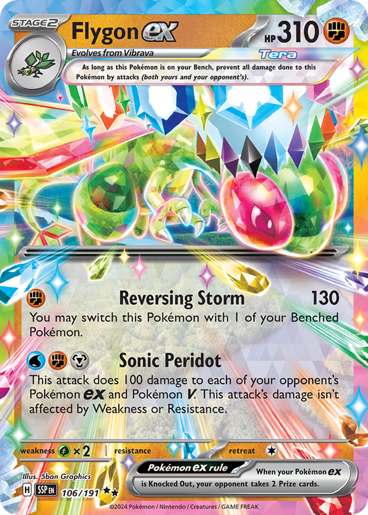 Flygon ex - Surging Sparks (Double Rare) [SSP-106]