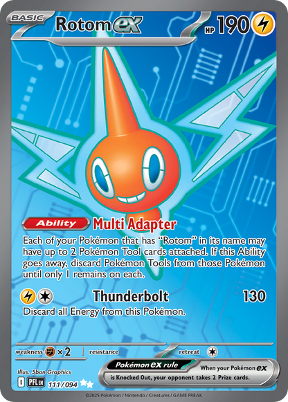 Rotom ex - Phantasmal Flames (Ultra Rare) [PFL-111]