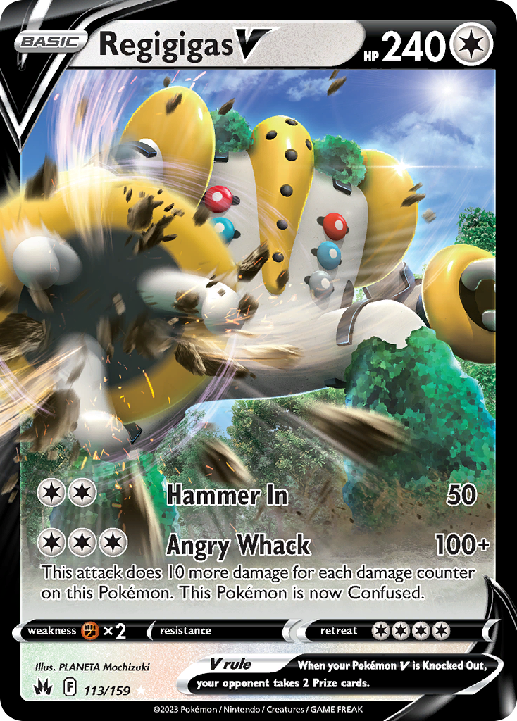 Regigigas V - Crown Zenith (Ultra Rare) [CRZ-113]