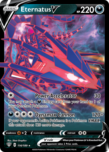 Eternatus V - Darkness Ablaze (Ultra Rare) [DAA-116]