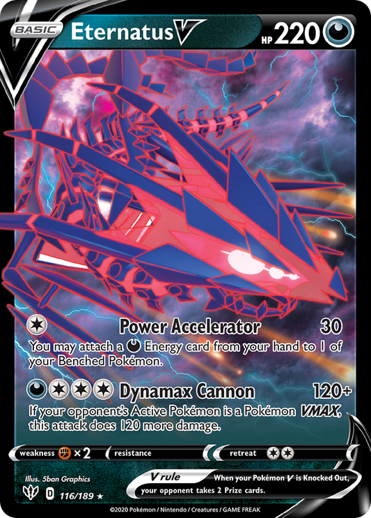 Eternatus V - Darkness Ablaze (Ultra Rare) [DAA-116]