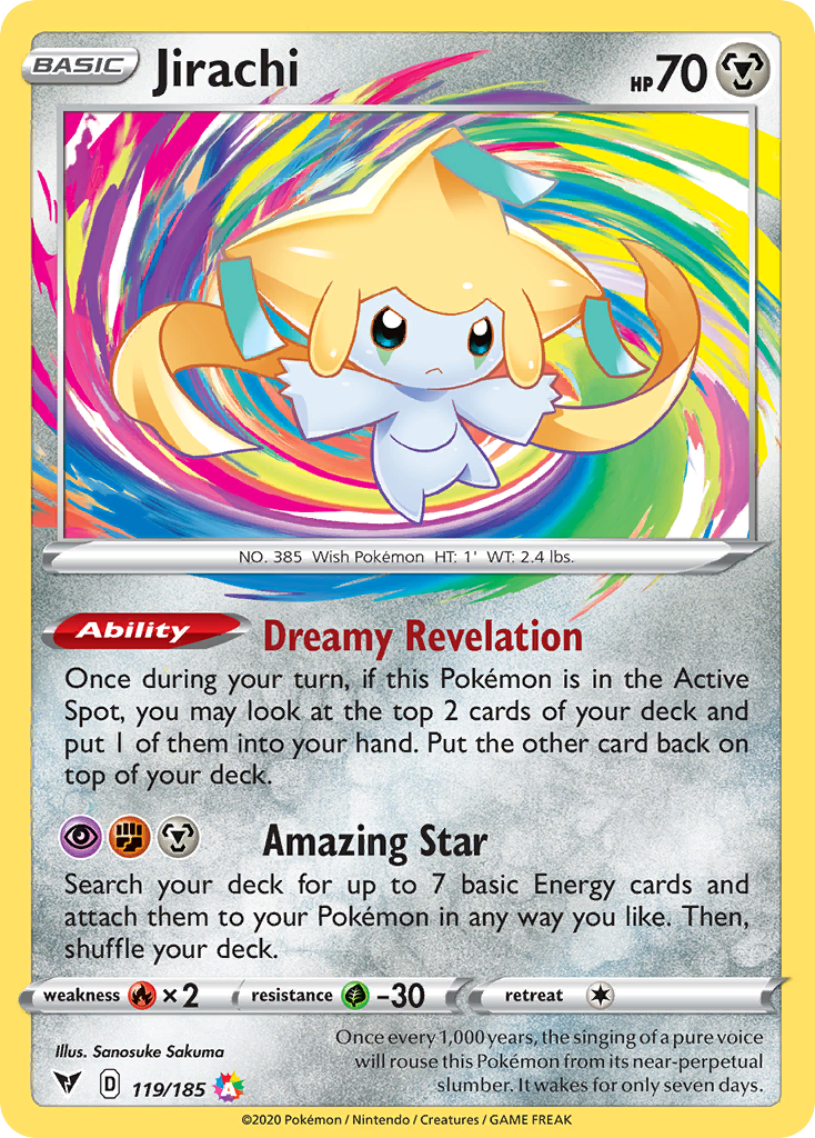 Jirachi - Vivid Voltage (Amazing Rare) [VIV-119]