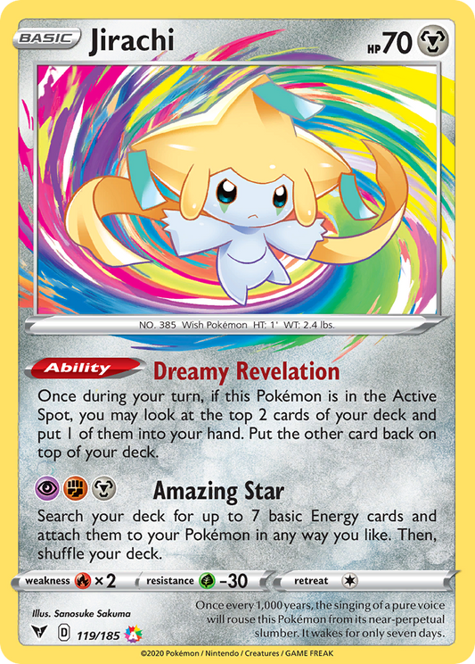Jirachi - Vivid Voltage (Amazing Rare) [VIV-119]