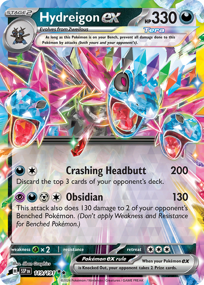 Hydreigon ex - Surging Sparks (Double Rare) [SSP-119]