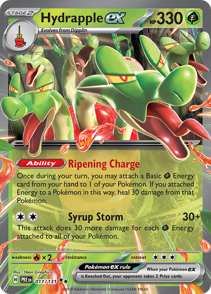 Hydrapple ex - Prismatic Evolutions (Double Rare) [PRE-011]
