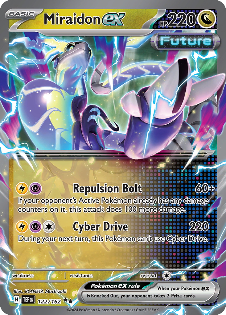 Miraidon ex - Temporal Forces (Double Rare) [TEF-122]