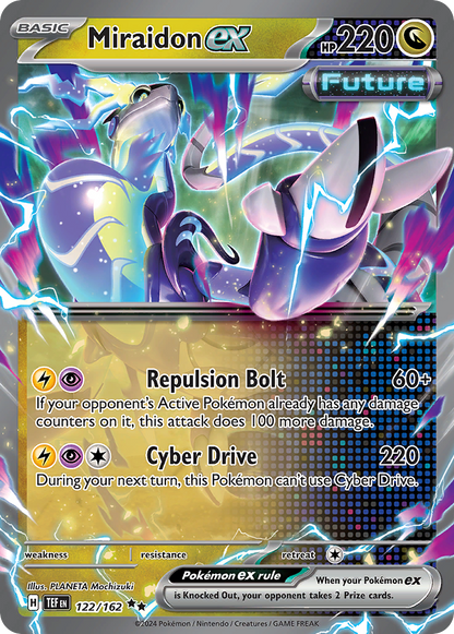 Miraidon ex - Temporal Forces (Double Rare) [TEF-122]