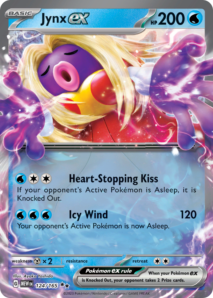 Jynx ex - 151 (Double Rare) [MEW-124]