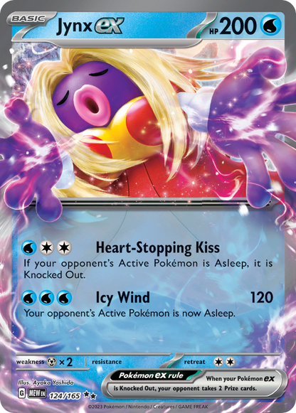 Jynx ex - 151 (Double Rare) [MEW-124]