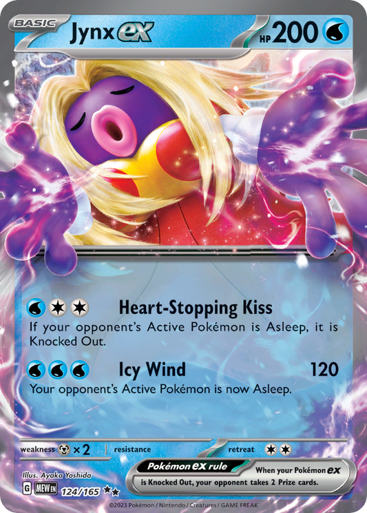 Jynx ex - 151 (Double Rare) [MEW-124]