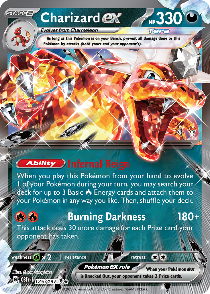 Charizard ex - Obsidian Flames (Double Rare) [OBF-125]