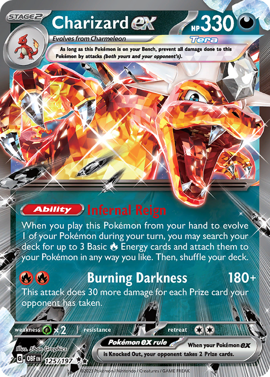 Charizard ex - Obsidian Flames (Double Rare) [OBF-125]