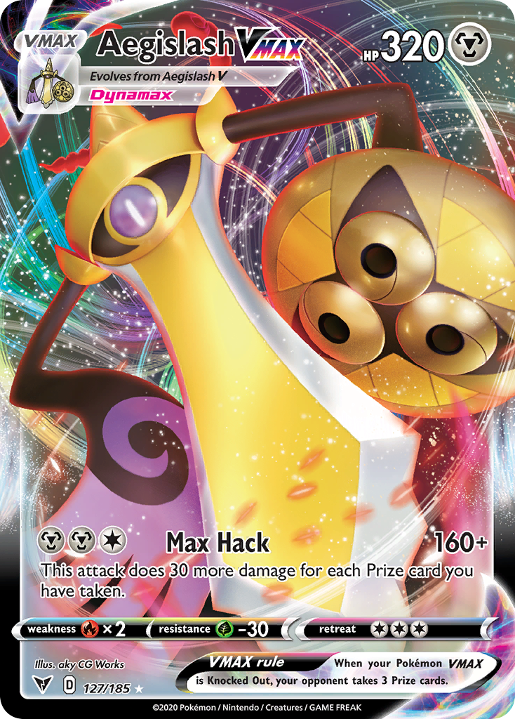 Aegislash VMAX - Vivid Voltage (Ultra Rare) [VIV-127]