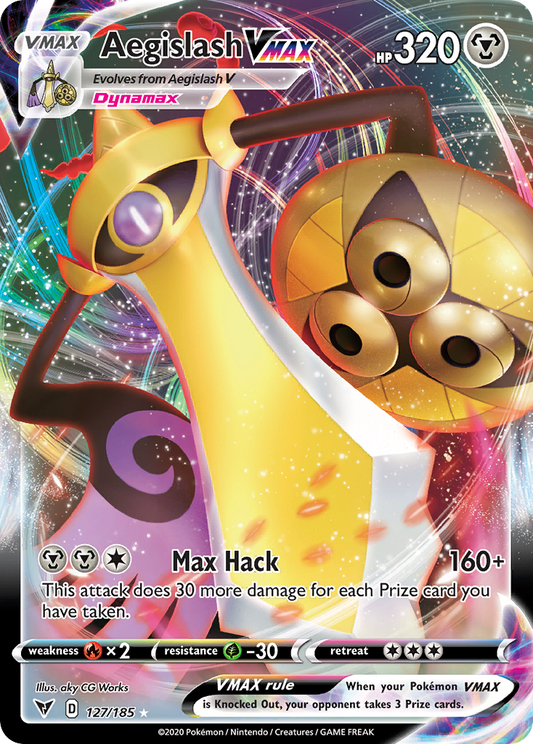 Aegislash VMAX - Vivid Voltage (Ultra Rare) [VIV-127]
