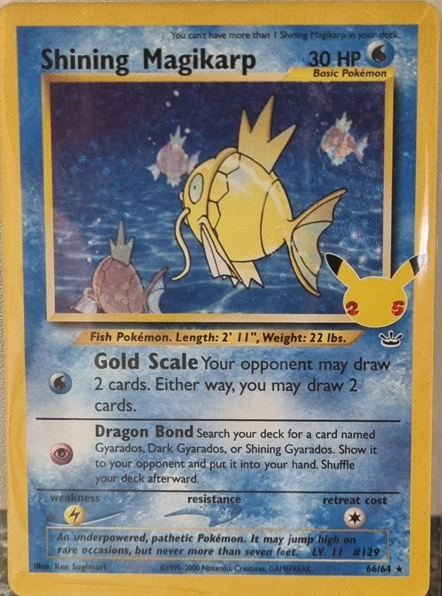 Shining Magikarp - Celebrations (Ultra Rare) [CEL-NR 66]