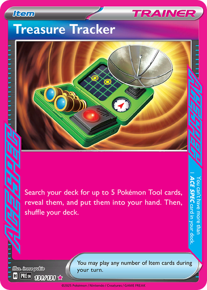 Treasure Tracker - Prismatic Evolutions (ACE Rare) [PRE-131]
