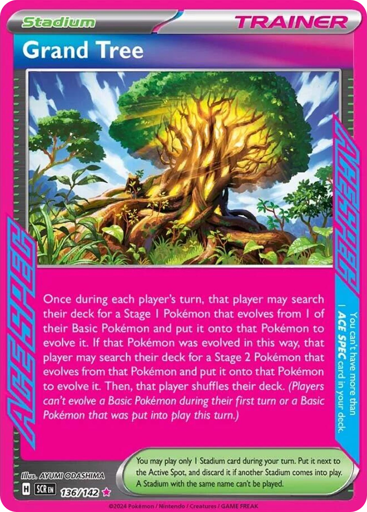 Grand Tree - Stellar Crown (ACE Rare) [SCR-136]
