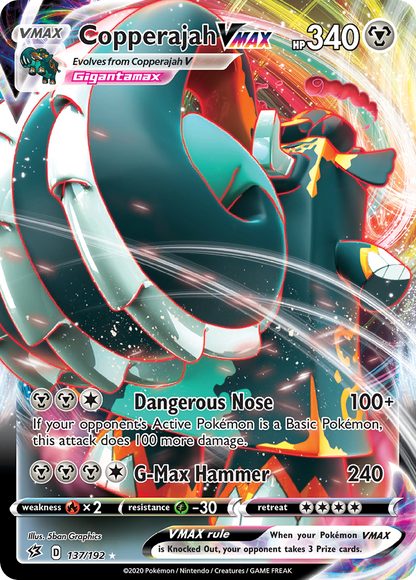 Copperajah VMAX - Rebel Clash (Ultra Rare) [RCL-137]
