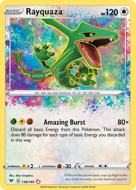 Rayquaza - Vivid Voltage (Amazing Rare) [VIV-138]