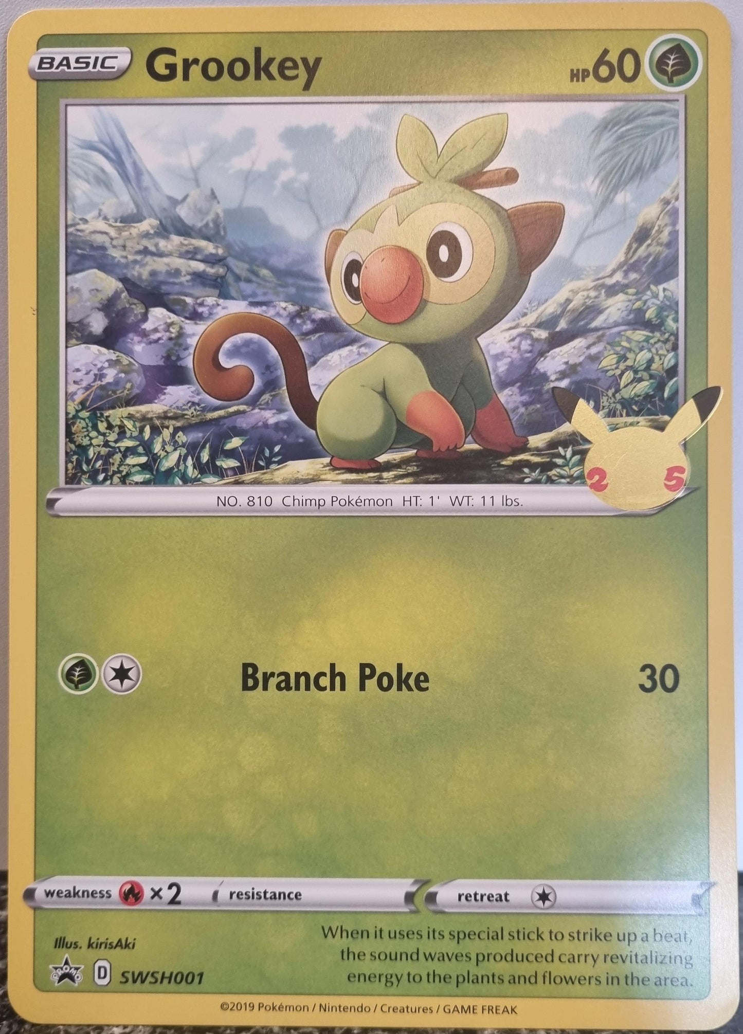 Grookey - SWSH Black Star Promos (Oversized) [SWSH-001]