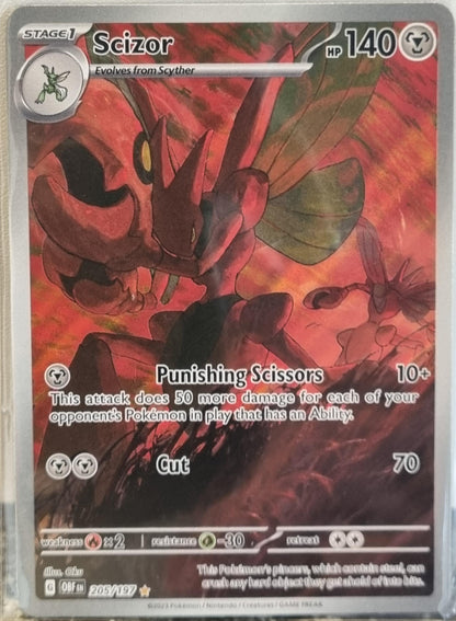 Scizor - Obsidian Flames (Illustration Rare) [OBF-205]