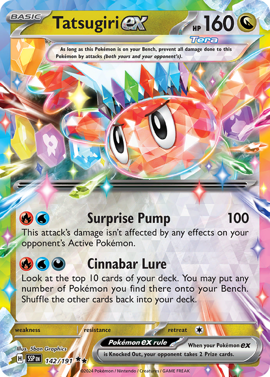 Tatsugiri ex - Surging Sparks (Double Rare) [SSP-142]