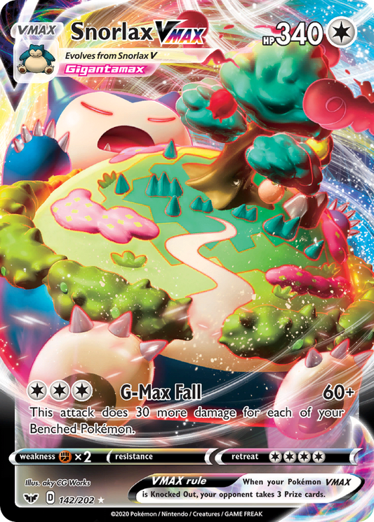 Snorlax VMAX - Sword & Shield (Ultra Rare) [SSH-142]