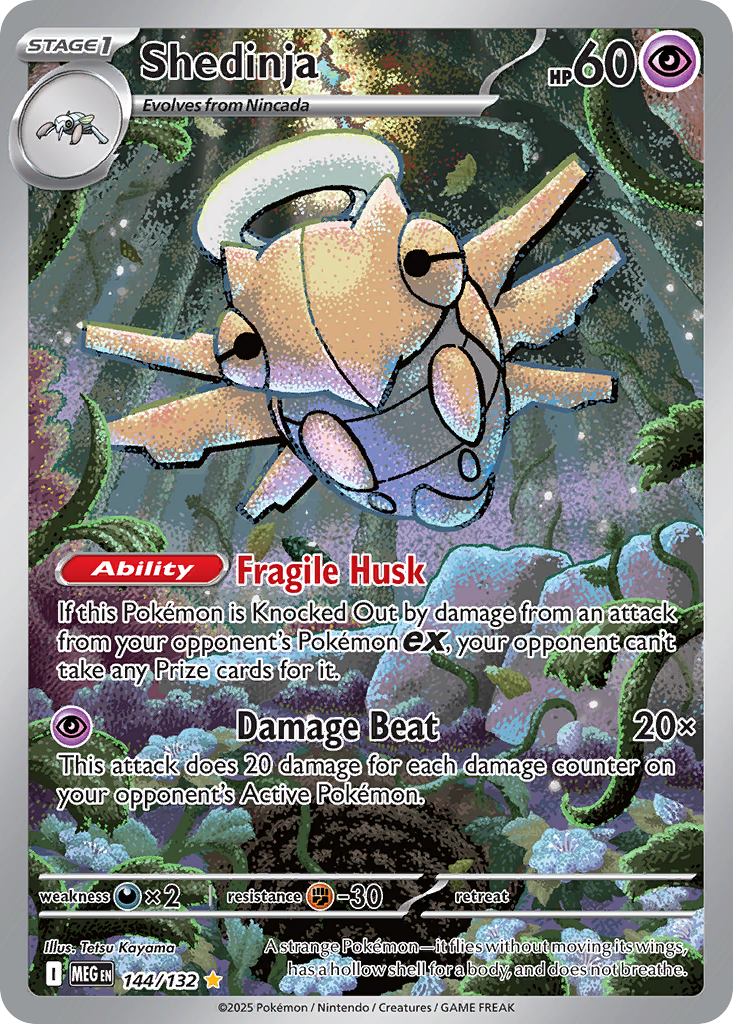Shedinja - Mega Evolution (Illustration Rare) [MEG-144]