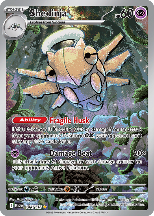 Shedinja - Mega Evolution (Illustration Rare) [MEG-144]