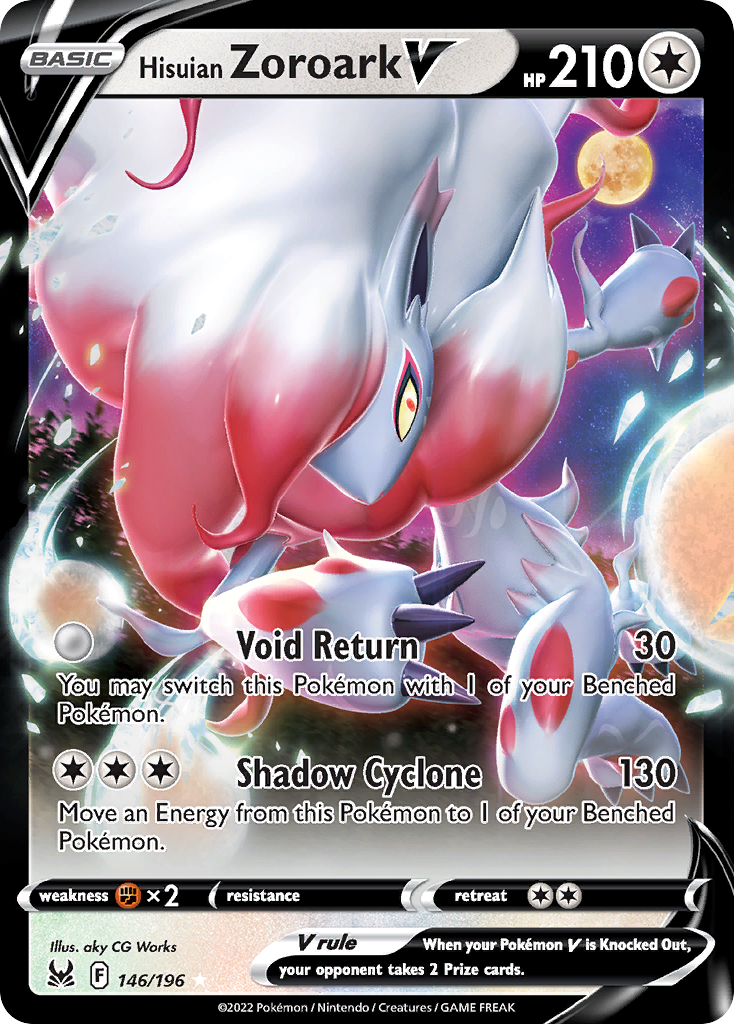 Hisuian Zoroark V - Lost Origin (Ultra Rare) [LOR-146]