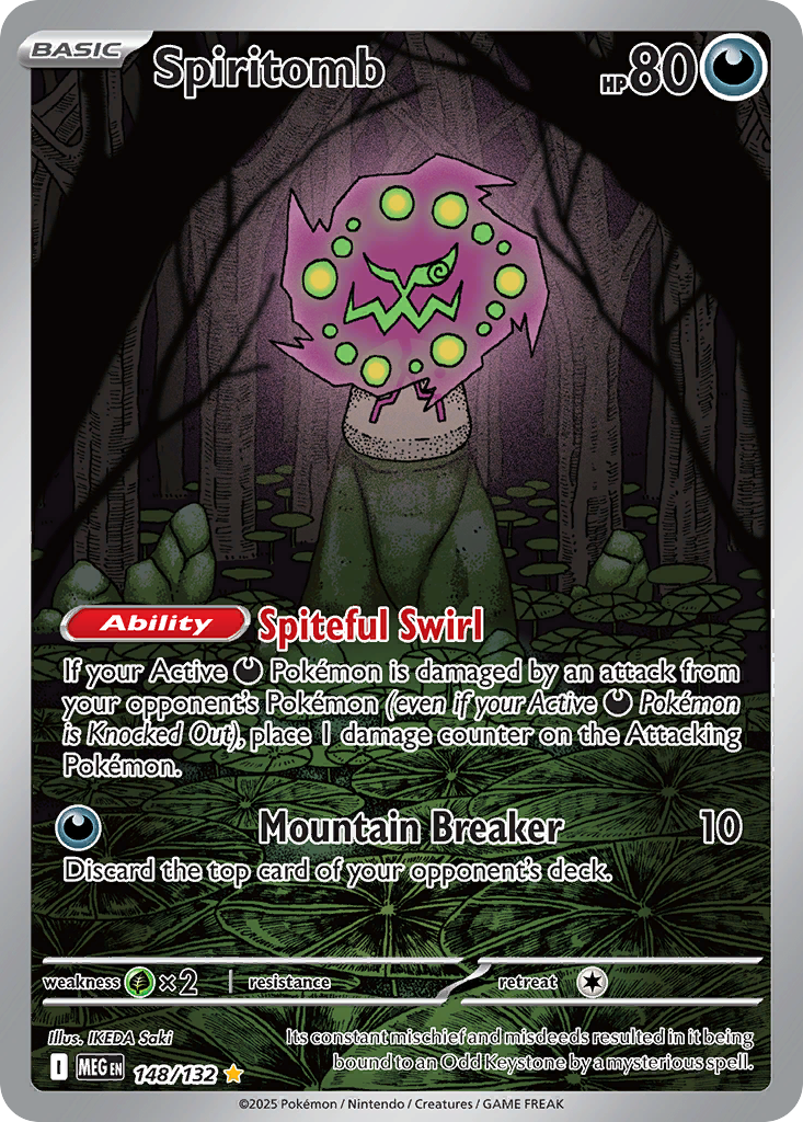 Spiritomb - Mega Evolution (Illustration Rare) [MEG-148]