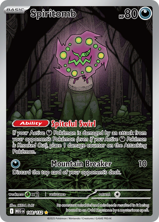 Spiritomb - Mega Evolution (Illustration Rare) [MEG-148]