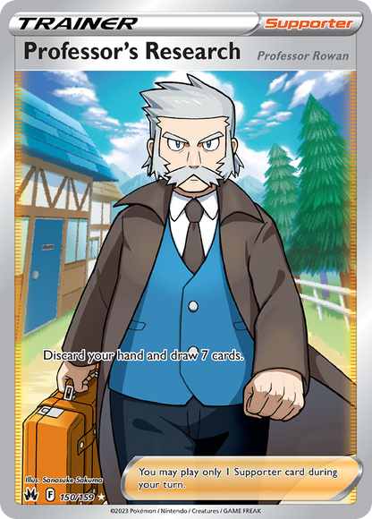 Professor's Research - Crown Zenith (Ultra Rare) [CRZ-150]