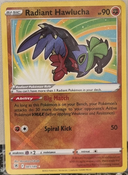 Radiant Hawlucha - Astral Radiance (Ultra Rare) [ASR-081]