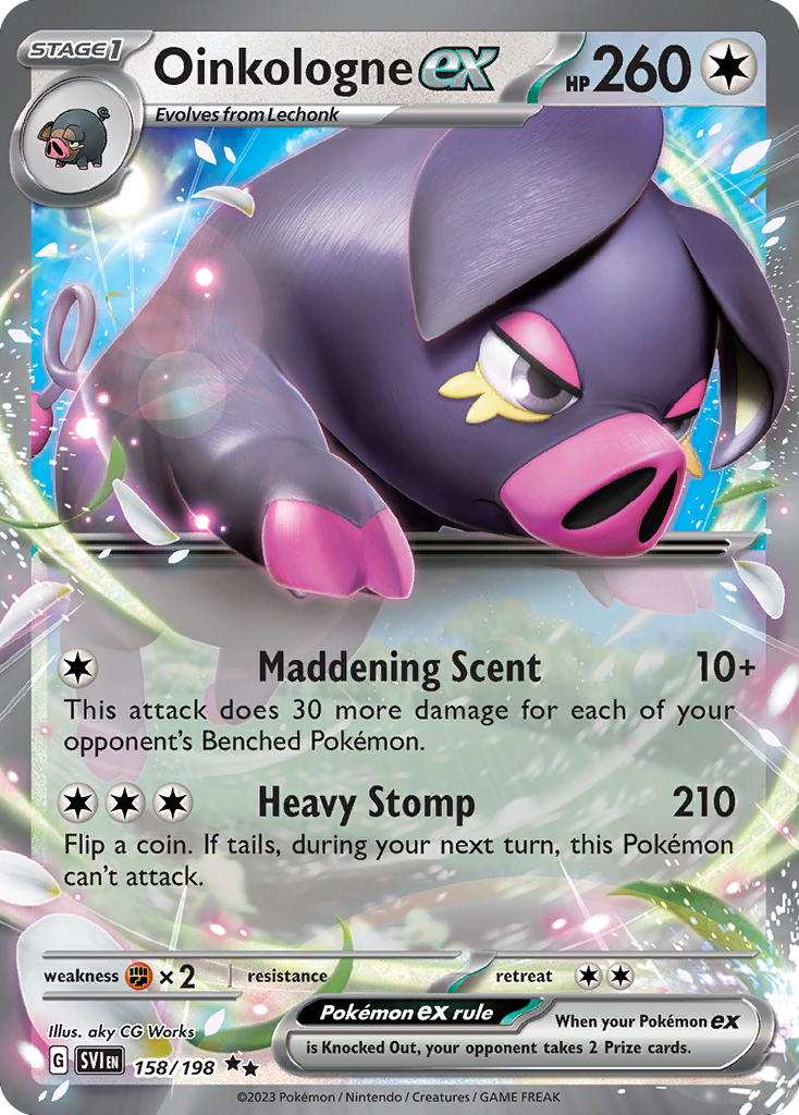 Oinkologne ex - Scarlet & Violet (Double Rare) [SVI-158]