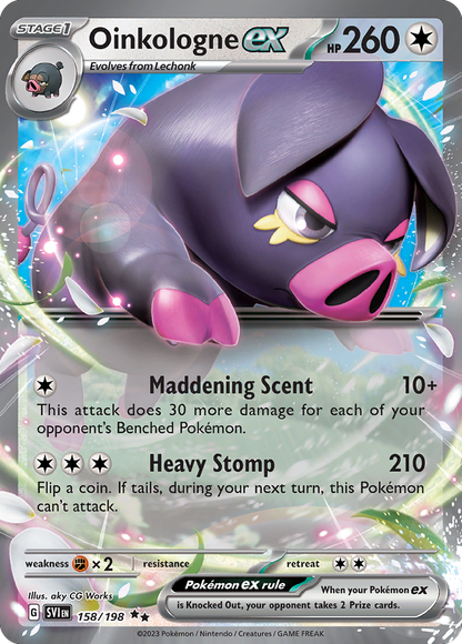 Oinkologne ex - Scarlet & Violet (Double Rare) [SVI-158]