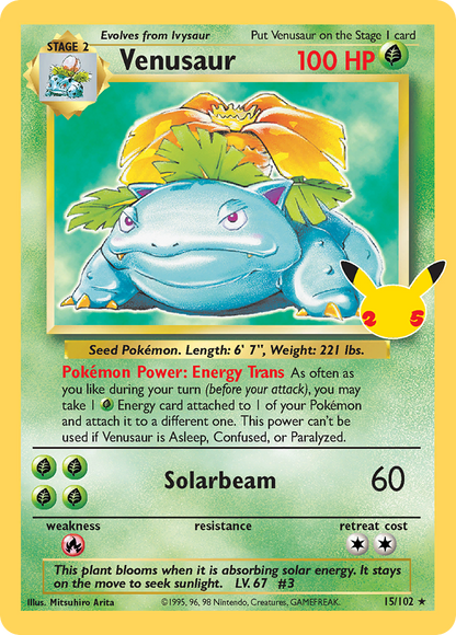 Venusaur - Celebrations (Holo Rare) [CEL-BS 15]