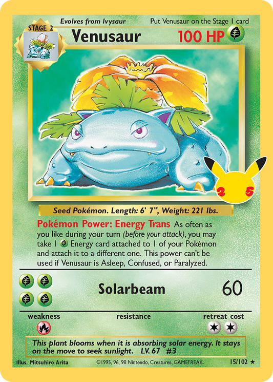 Venusaur - Celebrations (Holo Rare) [CEL-BS 15]